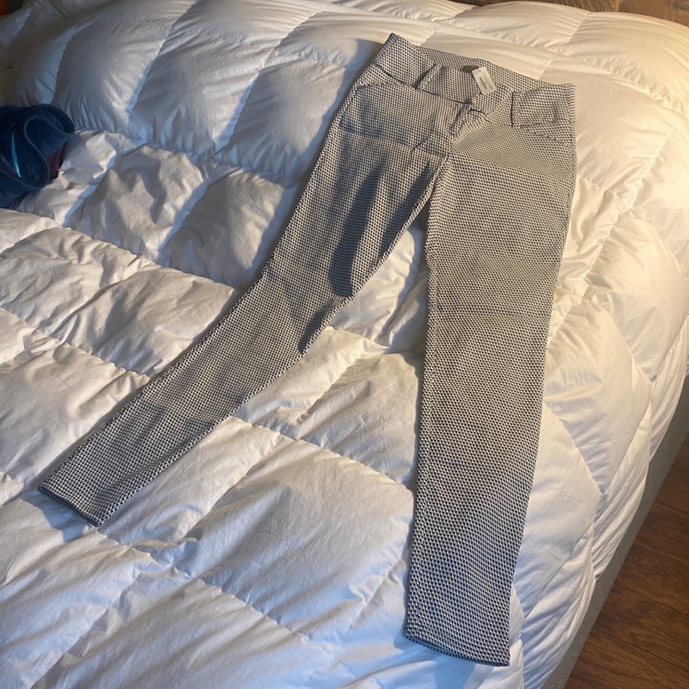 Dazz Jacquard black/white pants